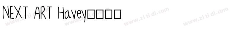 NEXT ART Havey字体转换